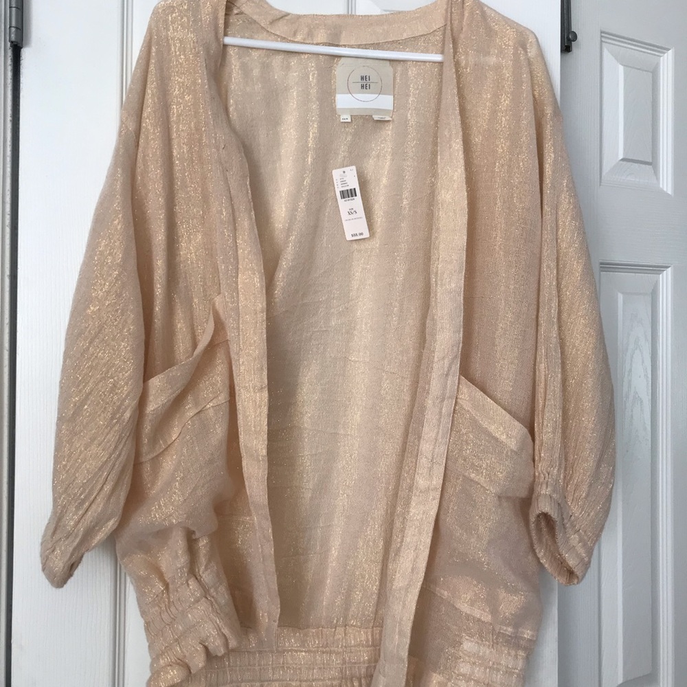 Hei Hei light shimmer jacket size XS/S